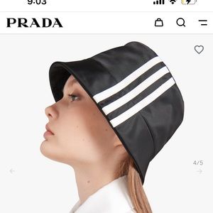 ADIDAS X PRADA NYLON BUCKET HAT
